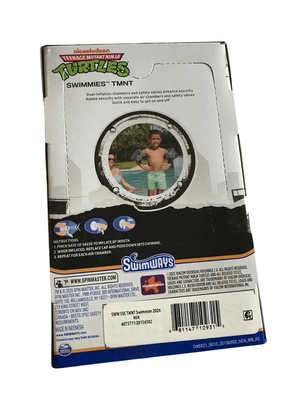 Teenage Mutant Ninja Turtles Swim Arm Bands - Green
